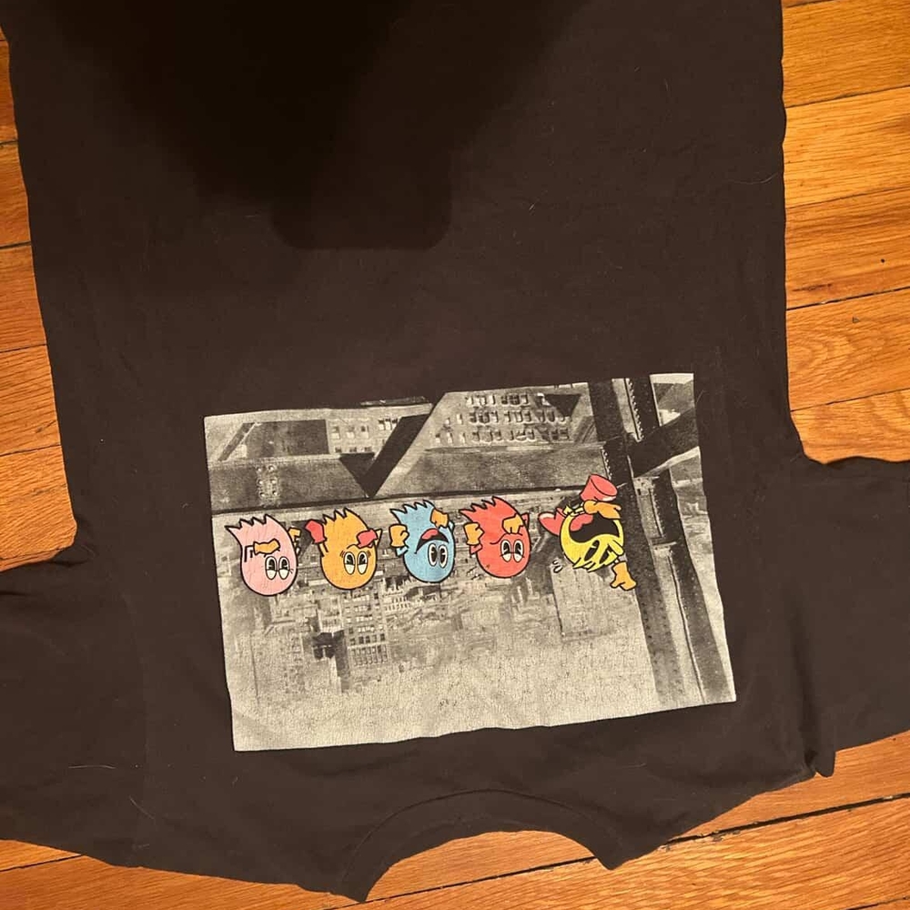 Graphic Pacman T-Shirt with Colorful Characters